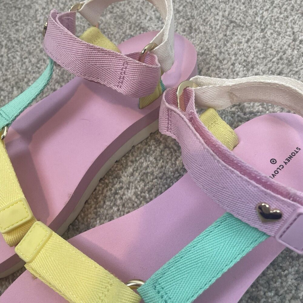 Stoney Clover + Target Women's‎ 8 Limited Edition Pastel Sandals NG1-232 - Picture 7 of 10